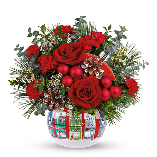 Snowy Village Bouquet