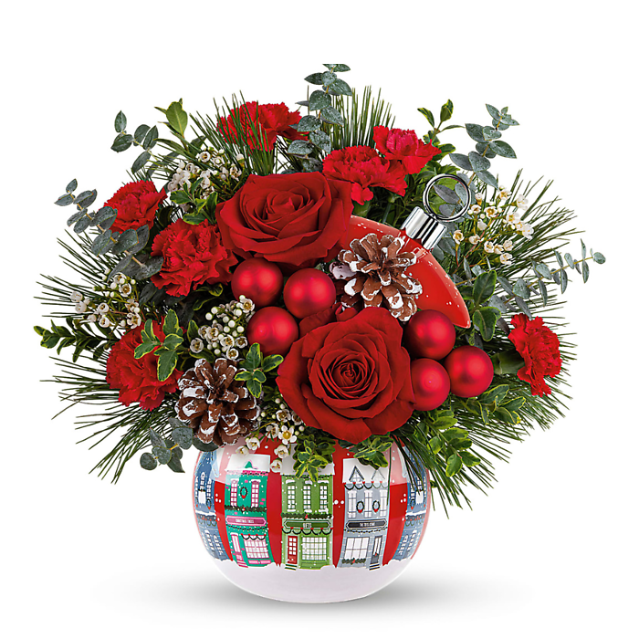 Snowy Village Bouquet