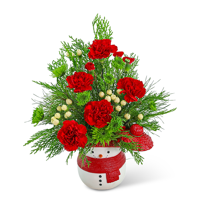 Frosty Snowman Blooms