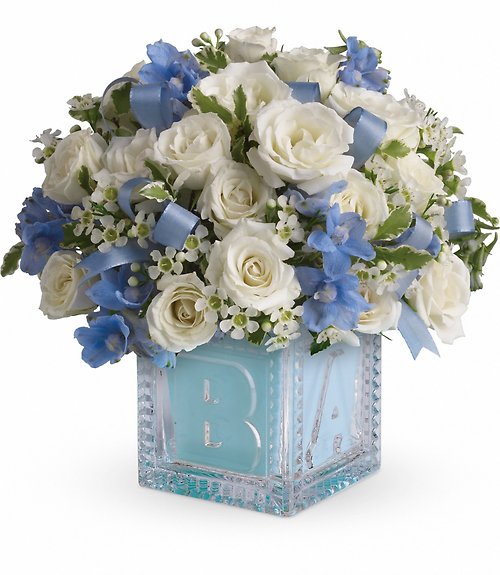 Baby\'s First Block by Teleflora - Blue