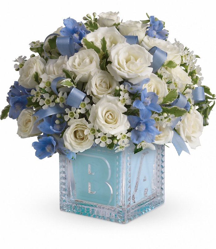 Baby\'s First Block by Teleflora - Blue